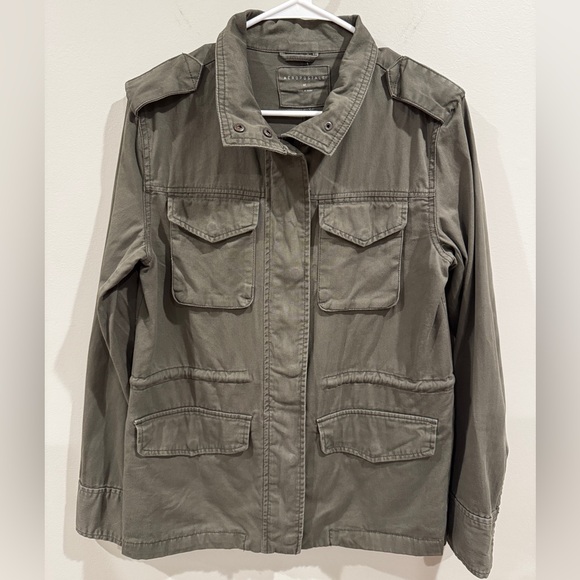 Aeropostale Olive Green Utility Jacket Medium - Picture 1 of 16